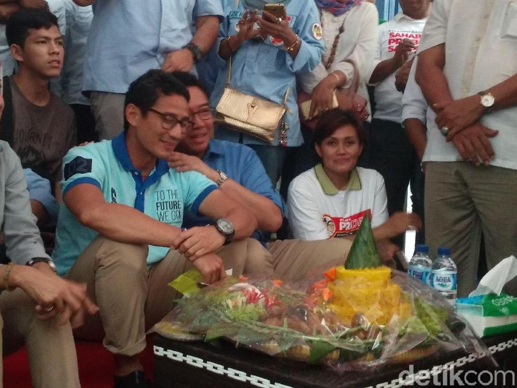 Klaim Survei Terus Menanjak, Sandi: Saat Ini di Atas 40 Persen Klaim Survei Terus Menanjak, Sandi: Saat Ini di Atas 40 Persen