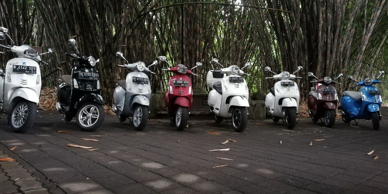 Vespa. Foto: Rizki Pratama