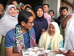 Sandiaga Uno Bertemu Mantan Pengasuh Anaknya di Banjarnegara
