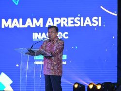 Malam Apresiasi Inasgoc, JK: Tidak Ada Satu Pun Kekurangan