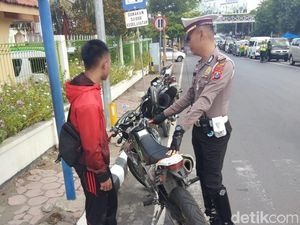 Pikir Dulu Sebelum Masuk ke Kediri dengan Knalpot Brong