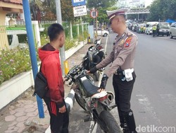 Pikir Dulu Sebelum Masuk ke Kediri dengan Knalpot Brong