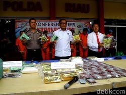 Kendalikan Peredaran 12 Kg Sabu, Napi di Riau Diciduk Polisi