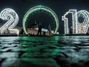 Keren Banget Lampu Kota Moscow Jelang Natal dan Tahun Baru Keren Banget Lampu Kota Moscow Jelang Natal dan Tahun Baru