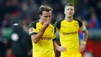 Ini adalah kekalahan pertama Dortmund di Bundesliga musim ini. Dalam 15 pekan sebelumnya, mereka memetik 12 kemenangan dan tiga kali imbang. (Foto: REUTERS/Thilo Schmuelgen)