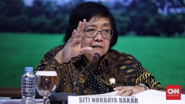 Menteri LHK Siti Nurbaya Bakar.