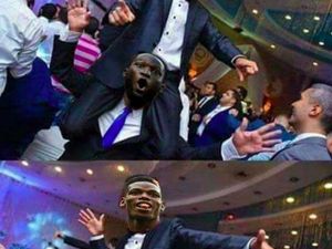 Meme Paul Pogba Kegirangan Jose Mourinho Dipecat