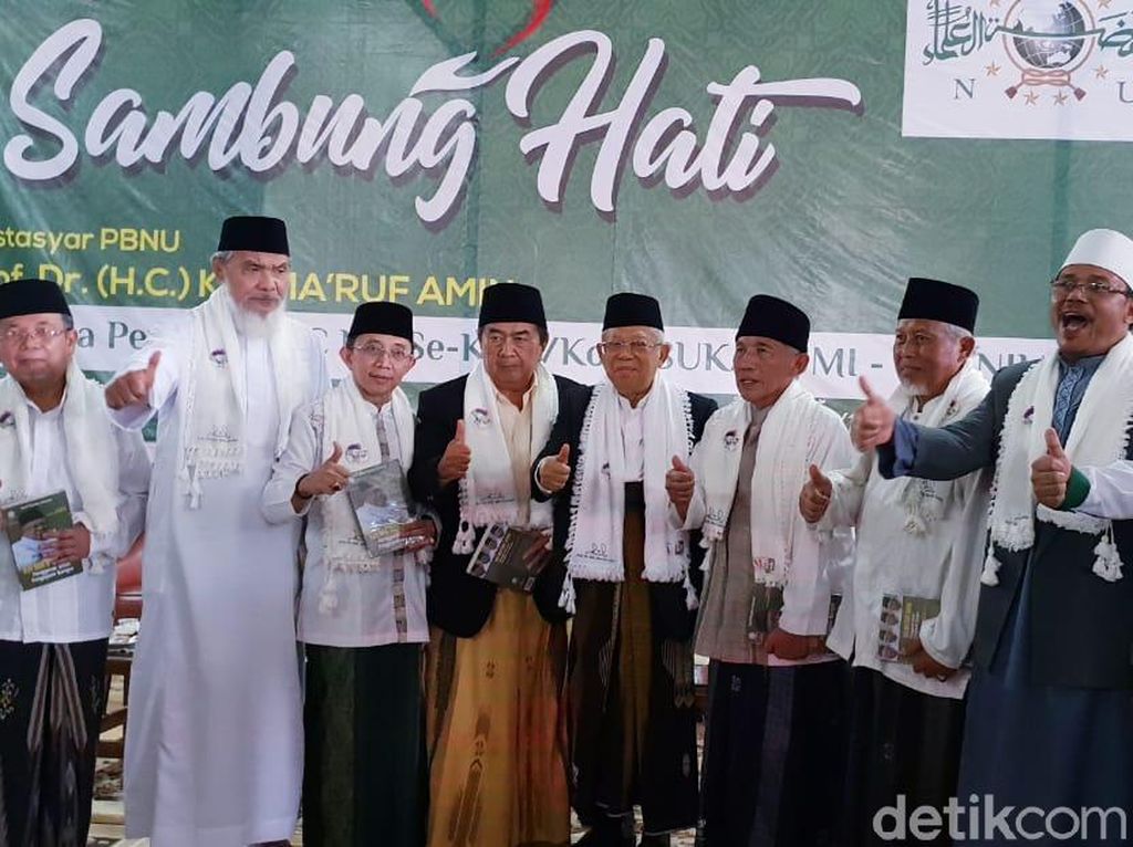 Maruf Amin: NU Harus Habis-habisan Menangkan Jokowi dan Saya Maruf Amin: NU Harus Habis-habisan Menangkan Jokowi dan Saya