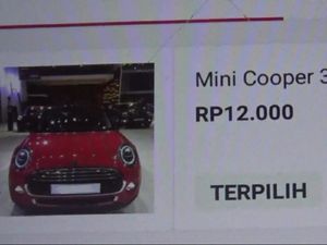 Dedi dan Keluarga Belum Butuh MINI Cooper Seharga Rp 12 Ribu