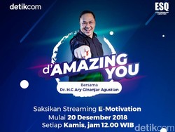 Tonton dAmazing You, Inspirasi Ary Ginanjar di detikcom Pukul 12.00 WIB