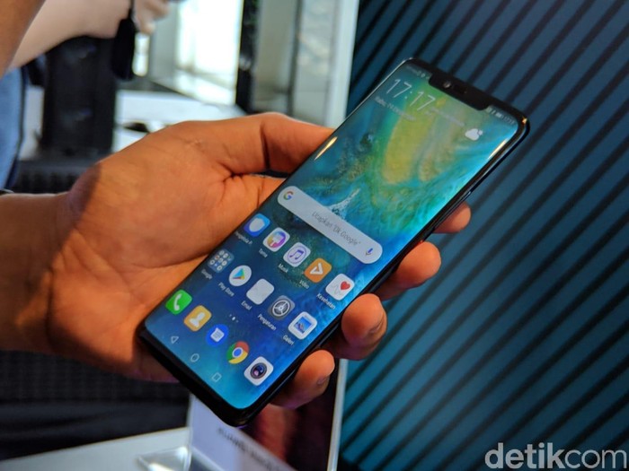 Huawei Mate 20 Pro. (Foto: Adi Fida Rahman/detikINET)