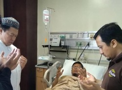 Yusuf Mansur Jenguk Aa Gym di Rumah Sakit, Saling Mendoakan