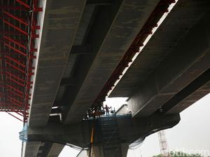 Perhatian! Proyek Tol Japek Disetop Sementara Jelang Natal-Tahun Baru