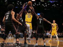 Hasil NBA: Lakers Tumbang di Brooklyn