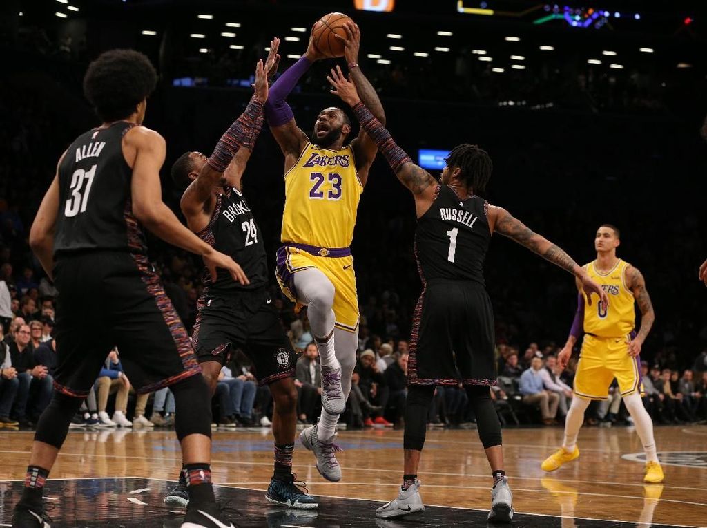 Hasil NBA: Lakers Tumbang di Brooklyn Hasil NBA: Lakers Tumbang di Brooklyn