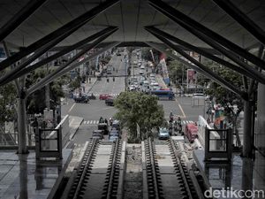 Penumpang LRT Jakarta bakal Nyambung Transjakarta