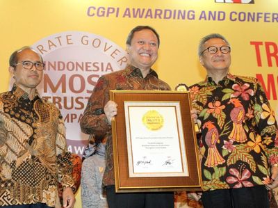 Penghargaan untuk Perusahaan Terpercaya