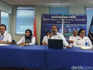 BNNP DKI Tangkap 41 Pengedar dan Pengguna Narkoba Selama 2018