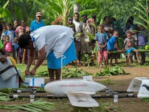 Berkat Drone, Pasokan Vaksin Sampai ke Pulau Terpencil Samudra Pasifik