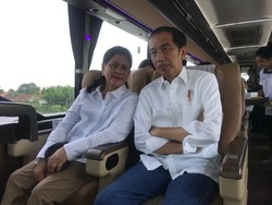 Jokowi Naik Bus Rakitan Ungaran Cicipi Tol Trans Jawa