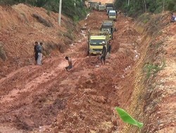 Jalan Bak Bubur, Desa di Riau Terisolir