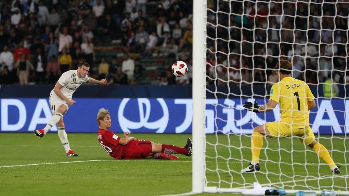Gareth Bale antar Real Madrid ke final Piala Dunia Antarklub 2018. (Foto: Francois Nel/Getty Images)