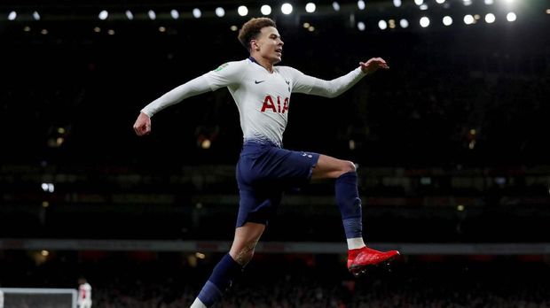 Dele Alli sudah menorehkan enam gol ke gawang Chelsea. (