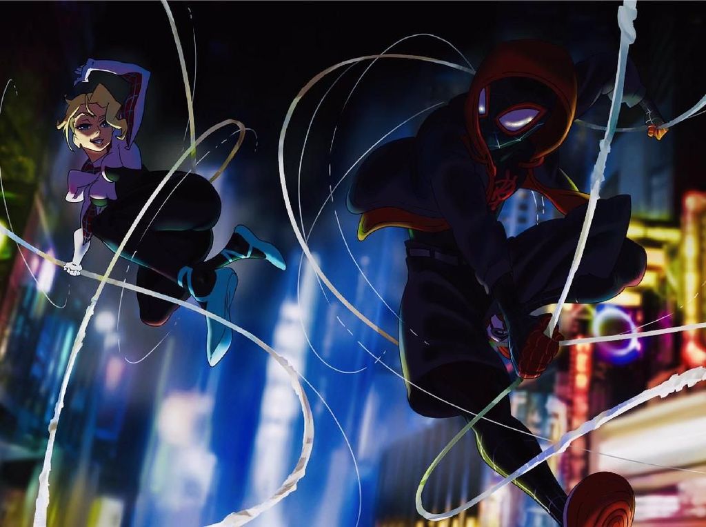 Komikus Bleach Bikin Tribut untuk Spider-Man: Into the Spider-Verse Komikus Bleach Bikin Tribut untuk Spider-Man: Into the Spider-Verse