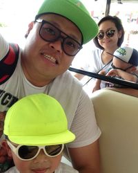 Reza Bukan dan istri