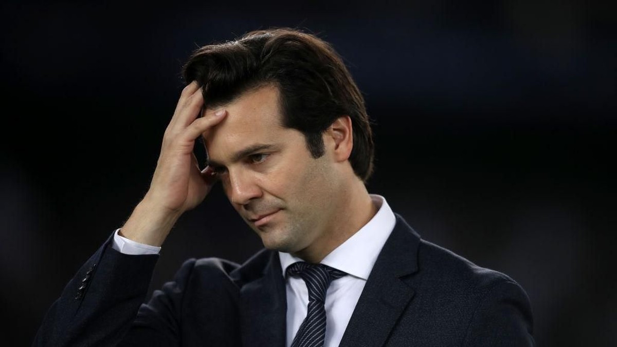 Pelatih Real Madrid, Santiago Solari. (Foto: Francois Nel/Getty Images)