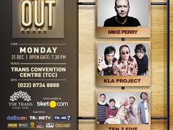 Musisi Lokal hingga DJ Internasional Ramaikan Tahun Baru di Bandung