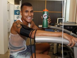 Barcelona sudah jadi impian Murillo sejak memperkuat Las Palmas pada 2012/2013 silam. Saat bertandang ke Camp Nou, dia berjanji akan kembali untuk mengenakan seragam Blaugrana. (Foto: Twitter @FCBarcelona)