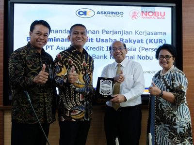 Askrindo dan Nobu Bank Jalin Kerja Sama