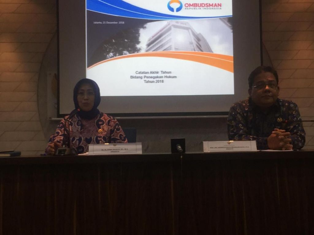 Ombudsman Soroti Lambatnya Penanganan Perkara Polri-Kejaksaan Sepanjang 2018 Ombudsman Soroti Lambatnya Penanganan Perkara Polri-Kejaksaan Sepanjang 2018