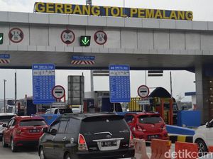 Baru Diresmikan Jokowi, Tol Pemalang Dipadati Pengendara Sore Ini