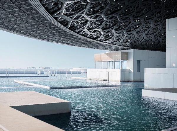 Potret Louvre-nya Abu Dhabi yang Dikunjungi Sergio Ramos