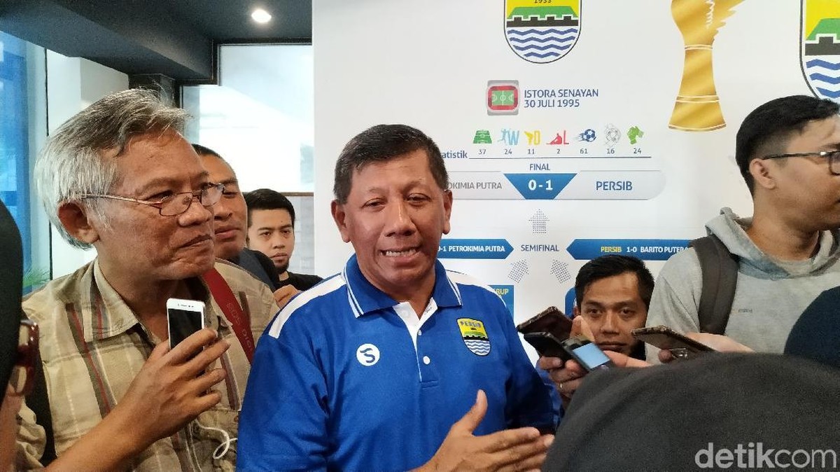 Komisaris PT PBB Kuswara S Taryono  (Mukhlis Dinillah/detikSport)