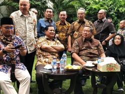 SBY Undang Prabowo-Sandi Bahas Persiapan Debat Capres-Cawapres