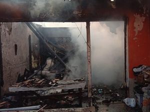 Kebakaran di Sawah Besar, 7 Rumah dan Bangunan Gereja Terbakar