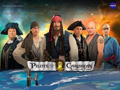 Kocak! Aksi Para Astronot Bergaya Bak Aktor di Poster Film