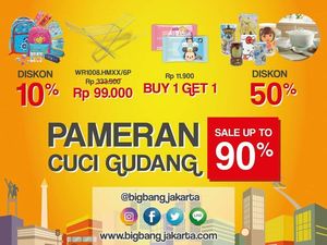 Serunya Berburu Diskon 90% di Big Bang Jakarta 2018