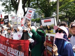 Ada Aksi Bela Uighur, Kedubes China Diberi Kawat Berduri