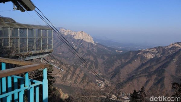 Foto: Gunung Cantik di Korea Selatan