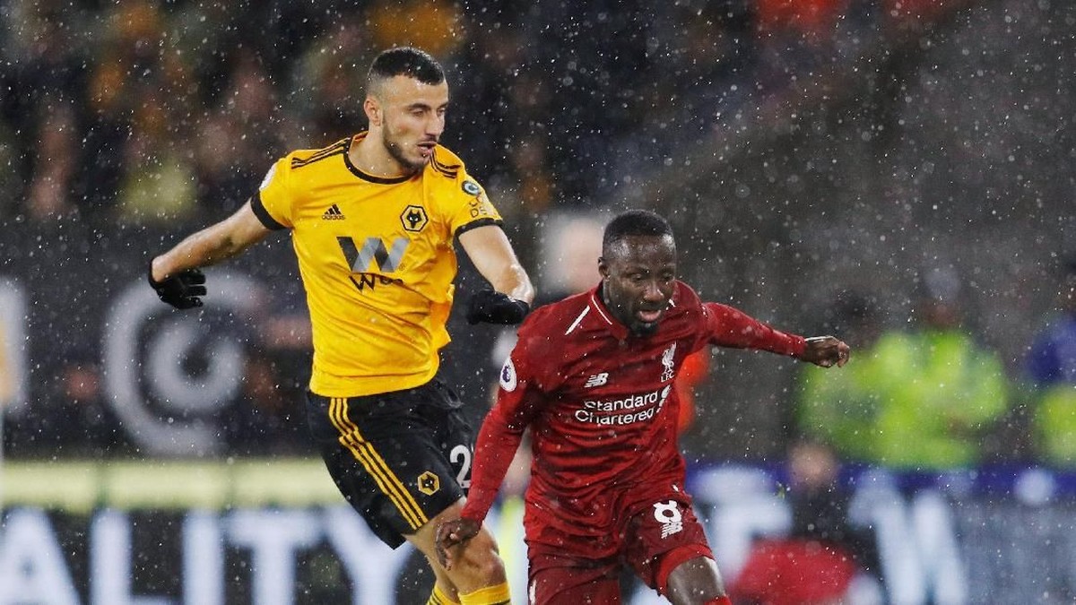 Naby Keita mendapat cedera di laga kontra Wolverhampton (Darren Staples/Reuters)