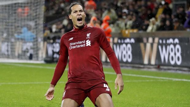 Virgil van Dijk jadi faktor utama kesolidan pertahanan Liverpool. (