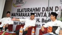 Budi Karya Hadiri Silaturahmi Masyarakat Cinta Masjid
