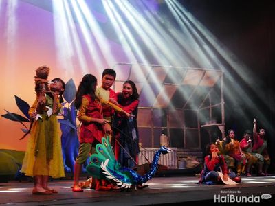 Keseruan Anak-anak Bermain Drama Musikal