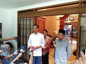 Temui JK, Jokowi: Beliau Senior Saya, Punya Pengalaman Panjang