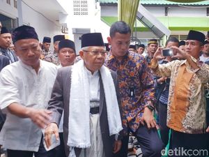 Maruf Amin Silaturahmi dengan Ulama di Bekasi