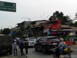 Kendaraan Ini Masih Dilarang Melintas Jalur Cikidang Sukabumi
